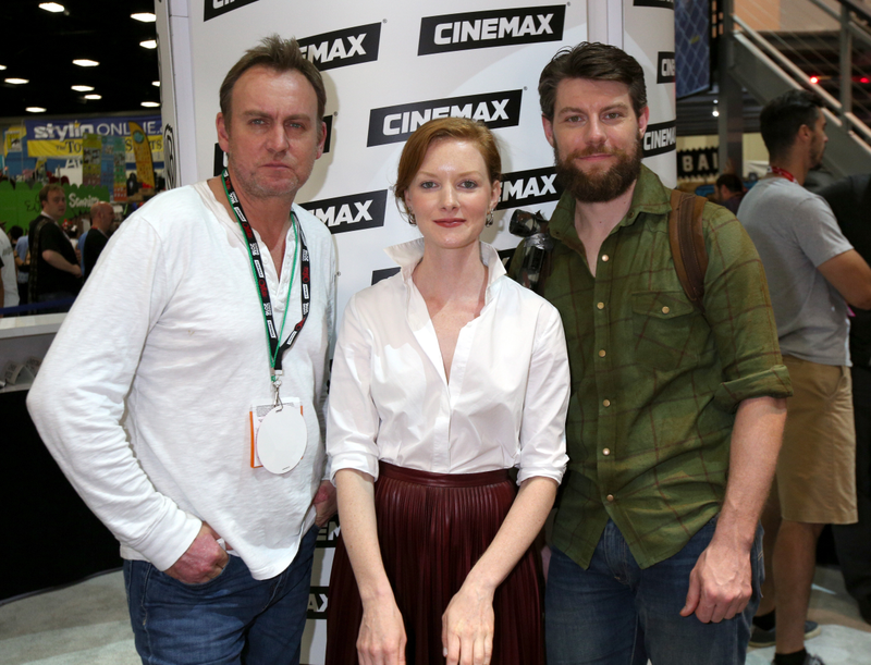 Series leads Philip Glenister, Wrenn Schmidt, and Fugit (Photo: FilmMagic/Getty)